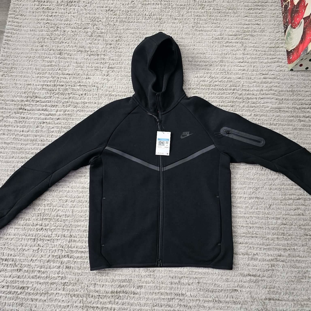 Black Nike Tech Jacket Mens Medium